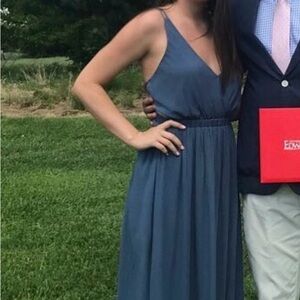 Open Back Maxi Dress